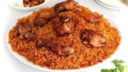Riz Gras + Poulet frit - DEM'S ARTS