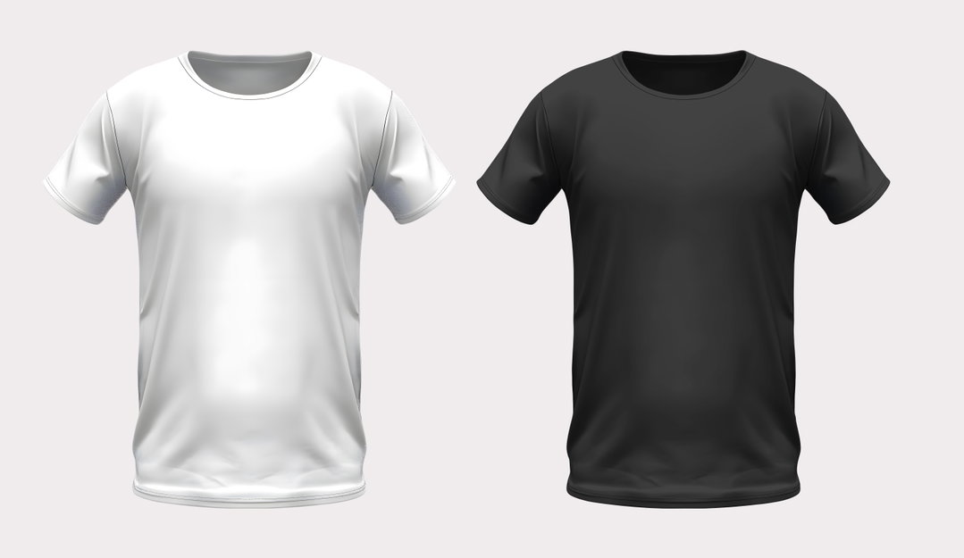 Camiseta poliester Negra o Blanca