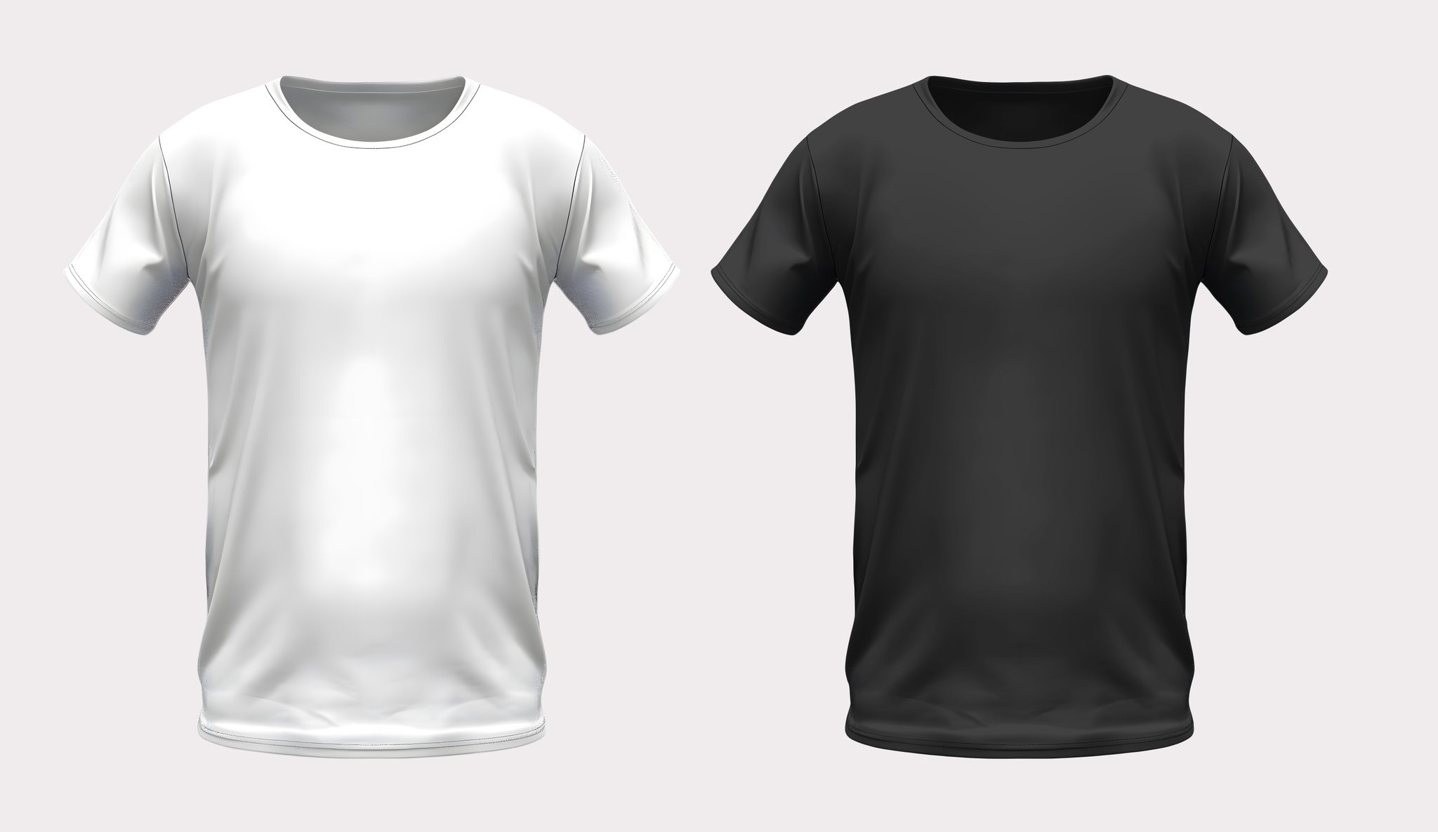 Camiseta poliester Negra o Blanca_0