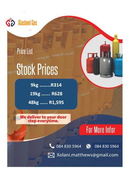 9kg Gas refill/Exchange 