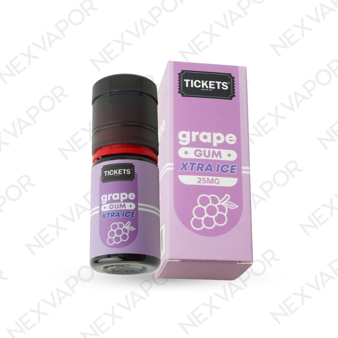 Liquid Vape Saltnic EJM Tickets Xtra Ice