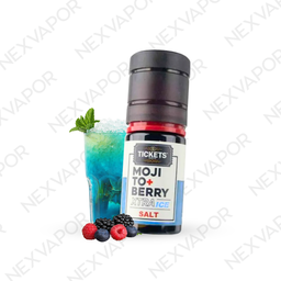 Liquid Vape Saltnic EJM Tickets Xtra Ice