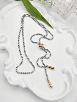 Tassel Teardrop Necklace 