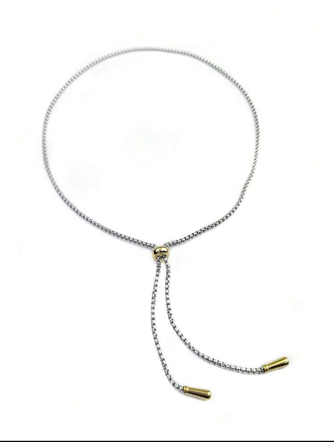 Tassel Teardrop Necklace 