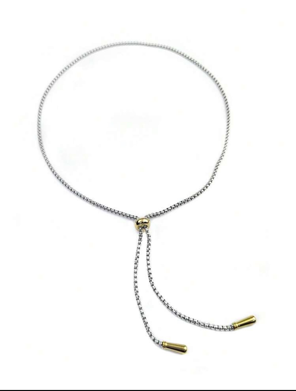 Tassel Teardrop Necklace _0