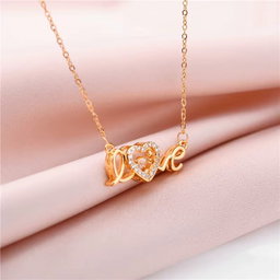 Dainty LOVE Necklace 