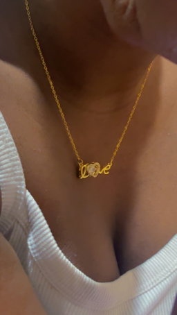 Dainty LOVE Necklace 