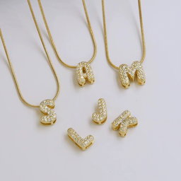 Initial Necklace (Gold)