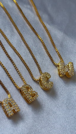 Initial Necklace (Gold)