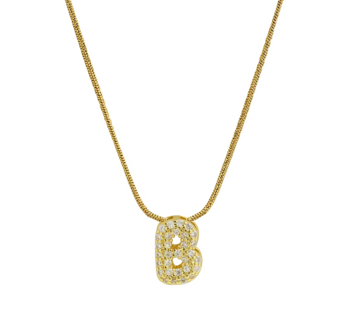 Initial Necklace (Gold)_7