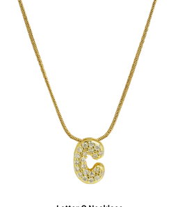 Initial Necklace (Gold)