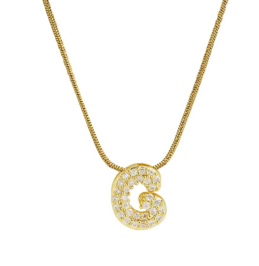 Initial Necklace (Gold)_12