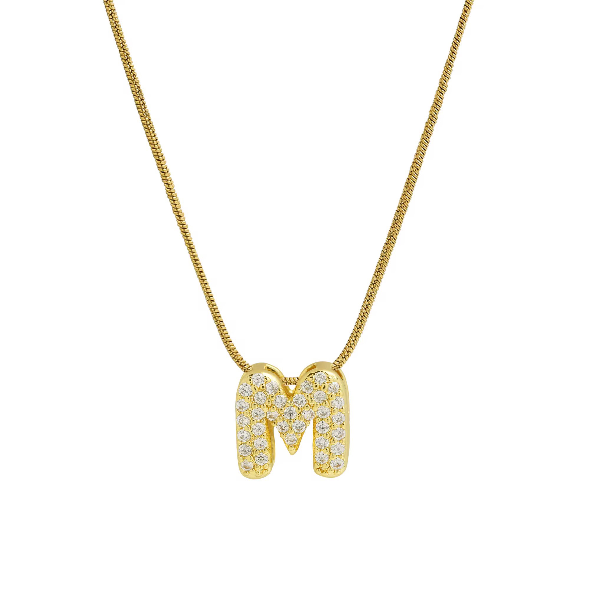 Initial Necklace (Gold)_18
