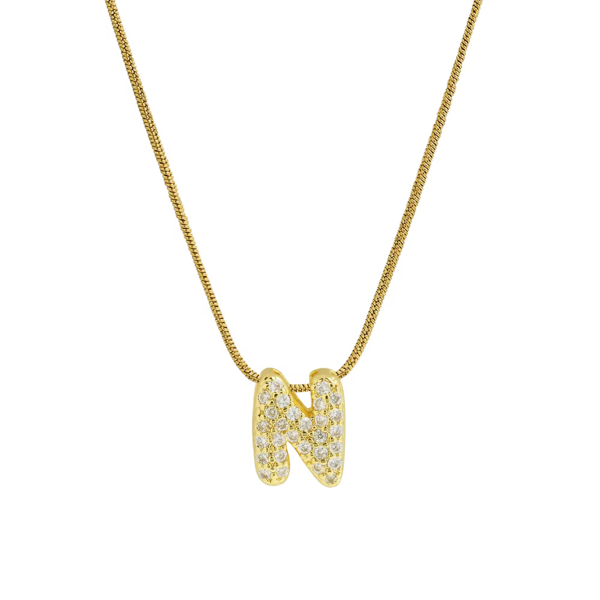 Initial Necklace (Gold)_19