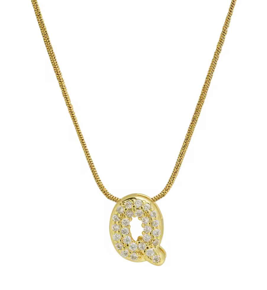 Initial Necklace (Gold)_22