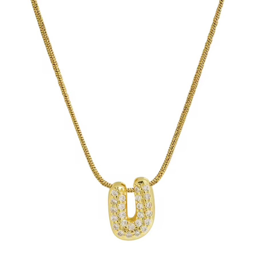 Initial Necklace (Gold)_26