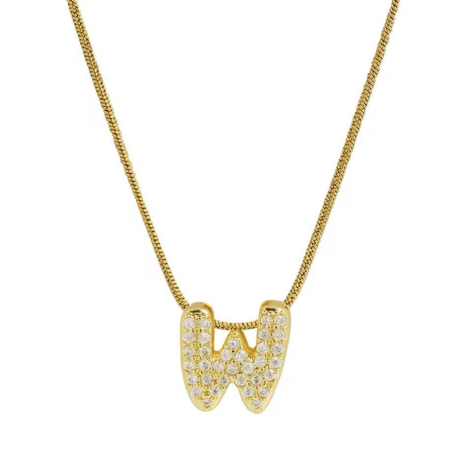Initial Necklace (Gold)_28