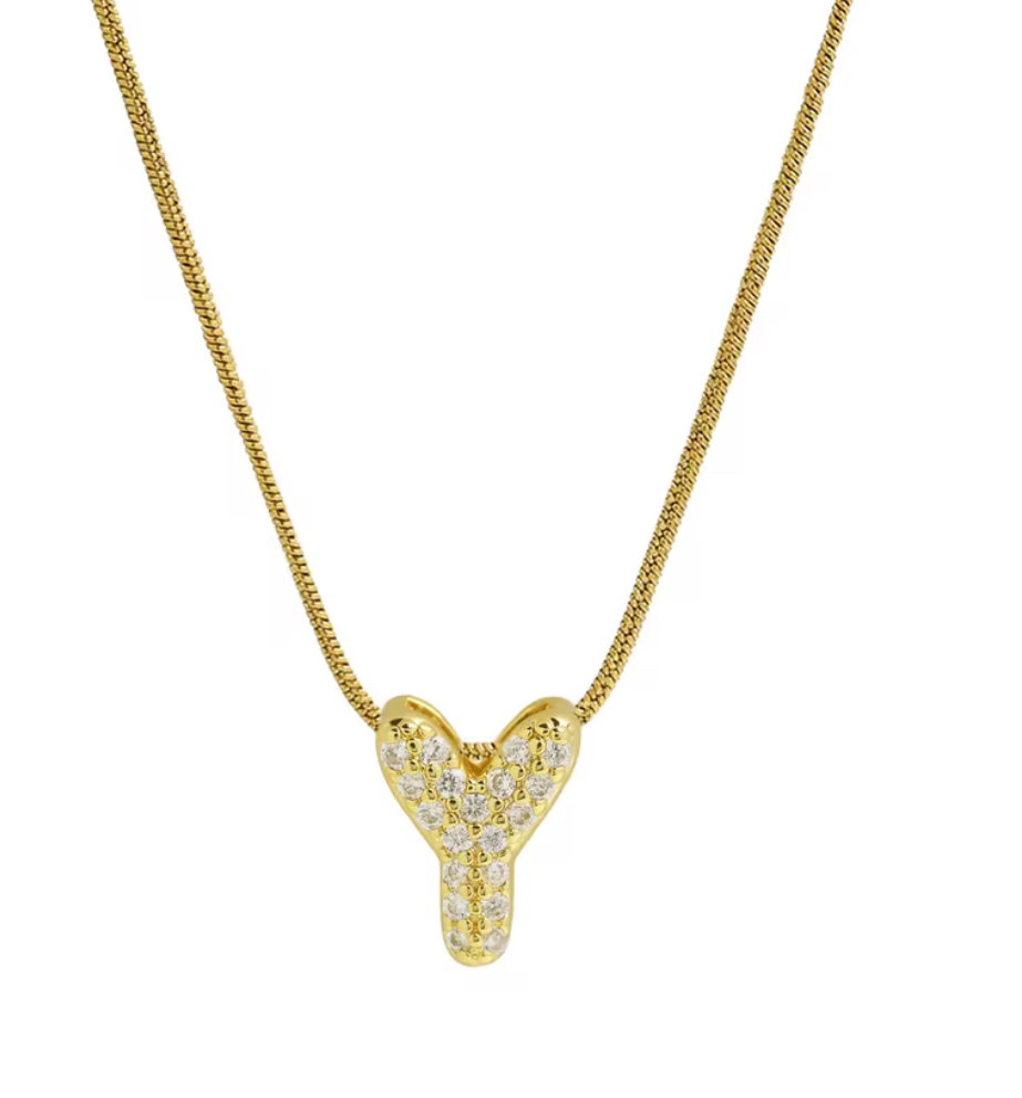 Initial Necklace (Gold)_29