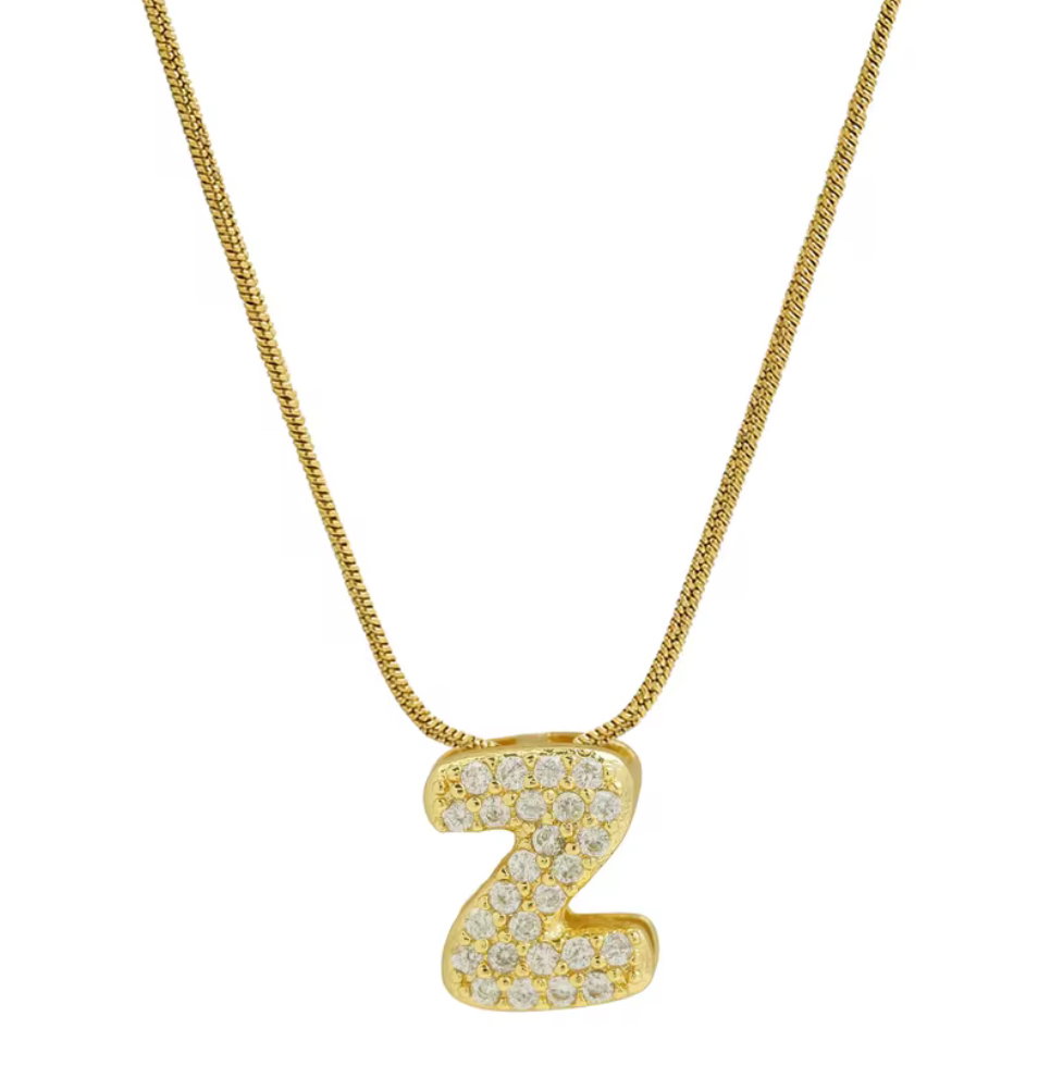 Initial Necklace (Gold)_30