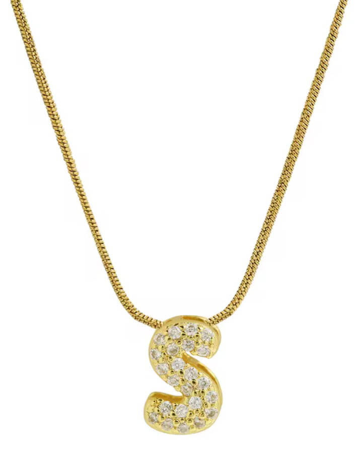 Initial Necklace (Gold)_5