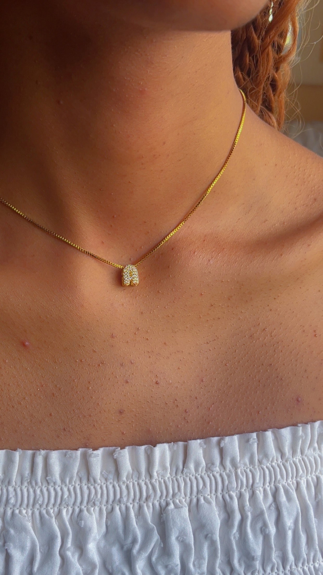 Initial Necklace (Gold)_2