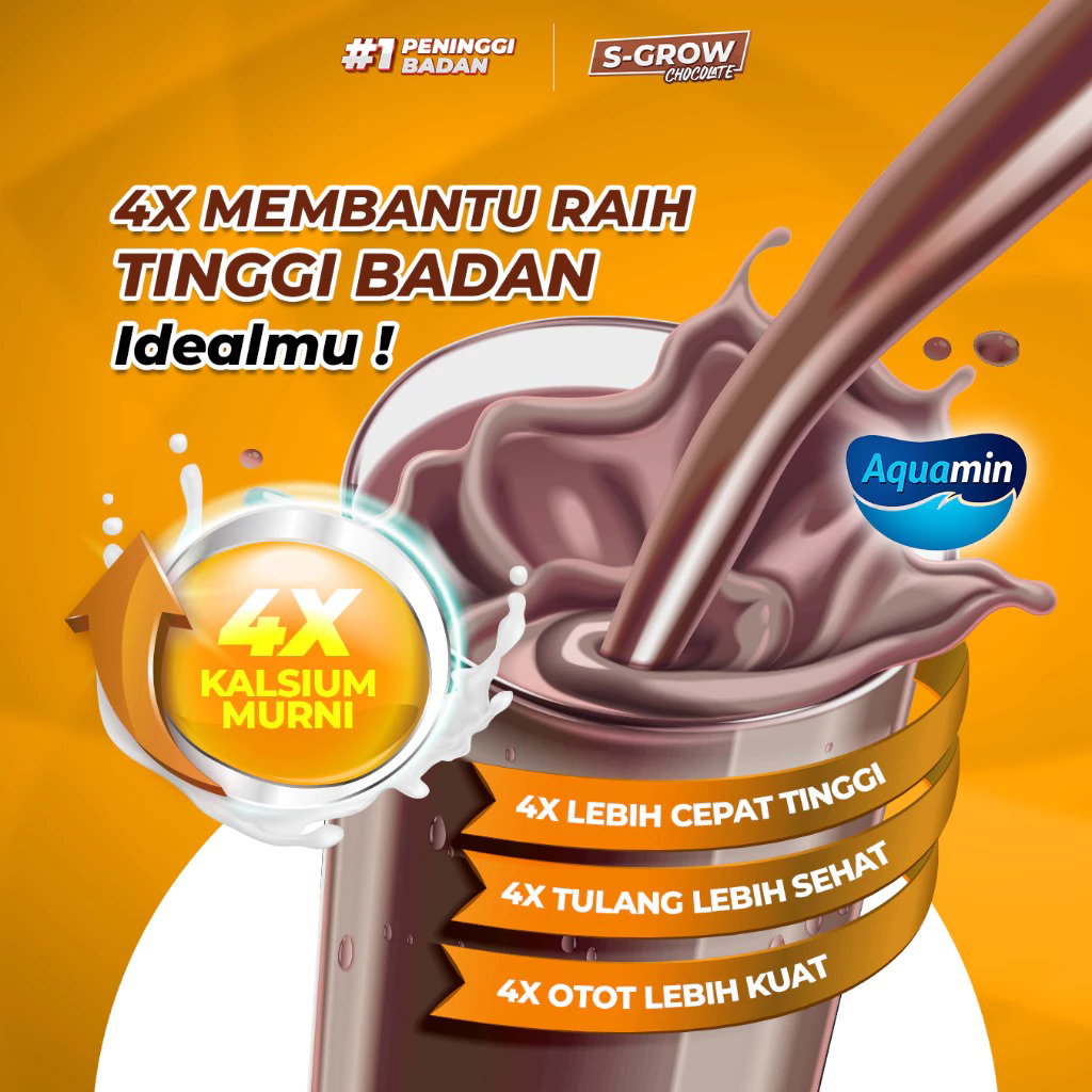 S-GROW CHOCOLATE - Peninggi Badan Terbaik Untuk Remaja dan Dewasa_4