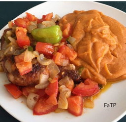 P6 = PATE ROUGE/PIRON ROUGE + POISSON FRIT - CHEZ MAMAN FIFA (10h et 15h)