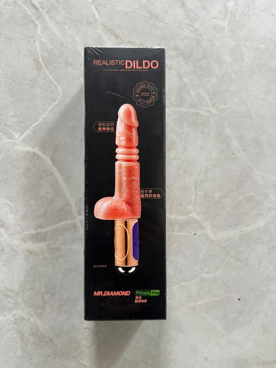  Wireless Silicone Vibrator Dildo Vibrating Automatic Thursting_1