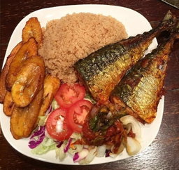 P7 = RIZ GRAS + POISSON FRIT - CHEZ MAMAN FIFA (10h et 15h)
