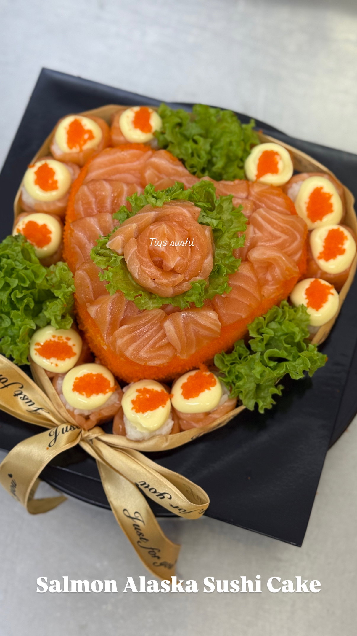 Salmon Alaska Sushi Cake _1