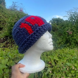 Regular Beanie w/ Graphic Letters
