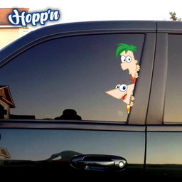 Vehicle window Stickers