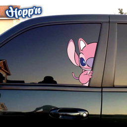 Stitch Window Sticker 