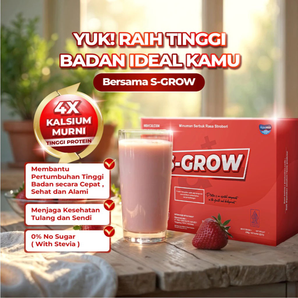 S-GROW Suplemen Peninggi Badan Terbaik_2