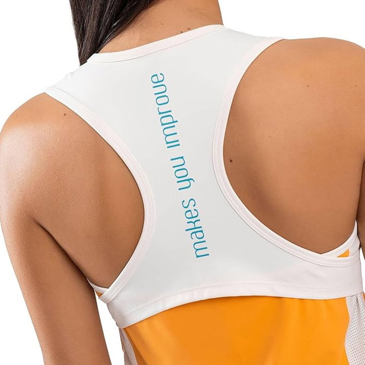 NOX Women's Tank Top Pro Mock Orange Degraded_3