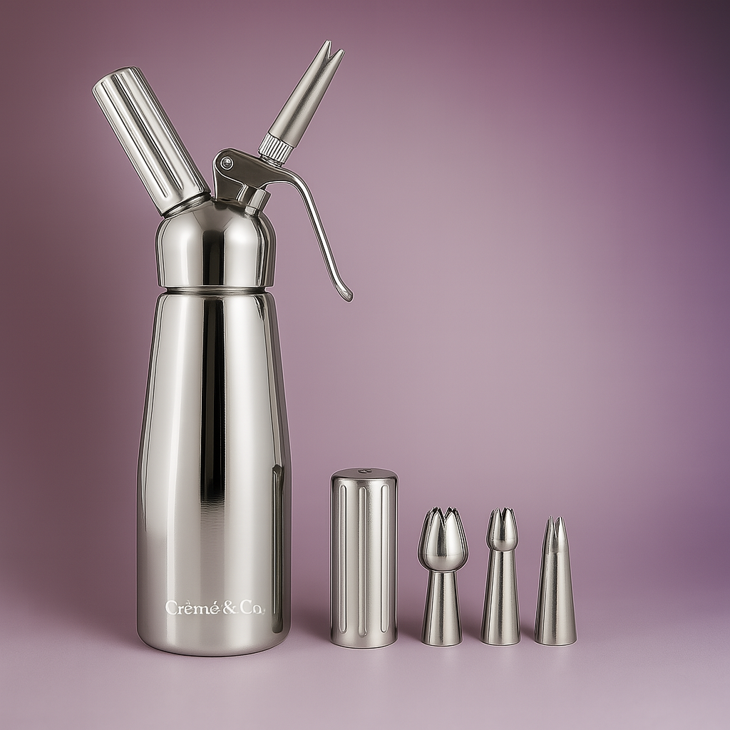Crème & Co. Whipped Cream Dispenser - Stainless Steel [Polished]_0