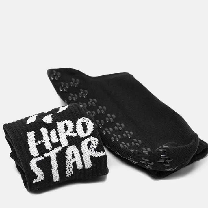 HIROSTAR Grip Force SOCKS,  Black_0