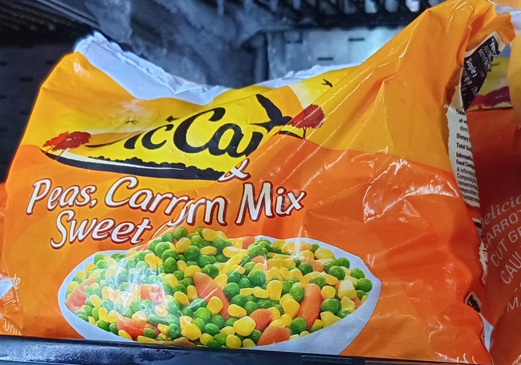 Mc Cain Peas Carrots Sweet Corn Mix 750gr _0