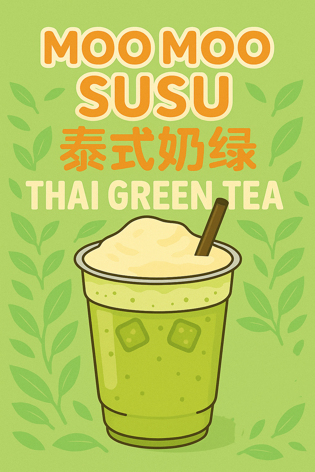 Thai Green Tea 泰式奶绿_0