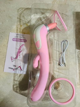 Tongue Dildo Vibrator For Women Heating Nipple Sucker