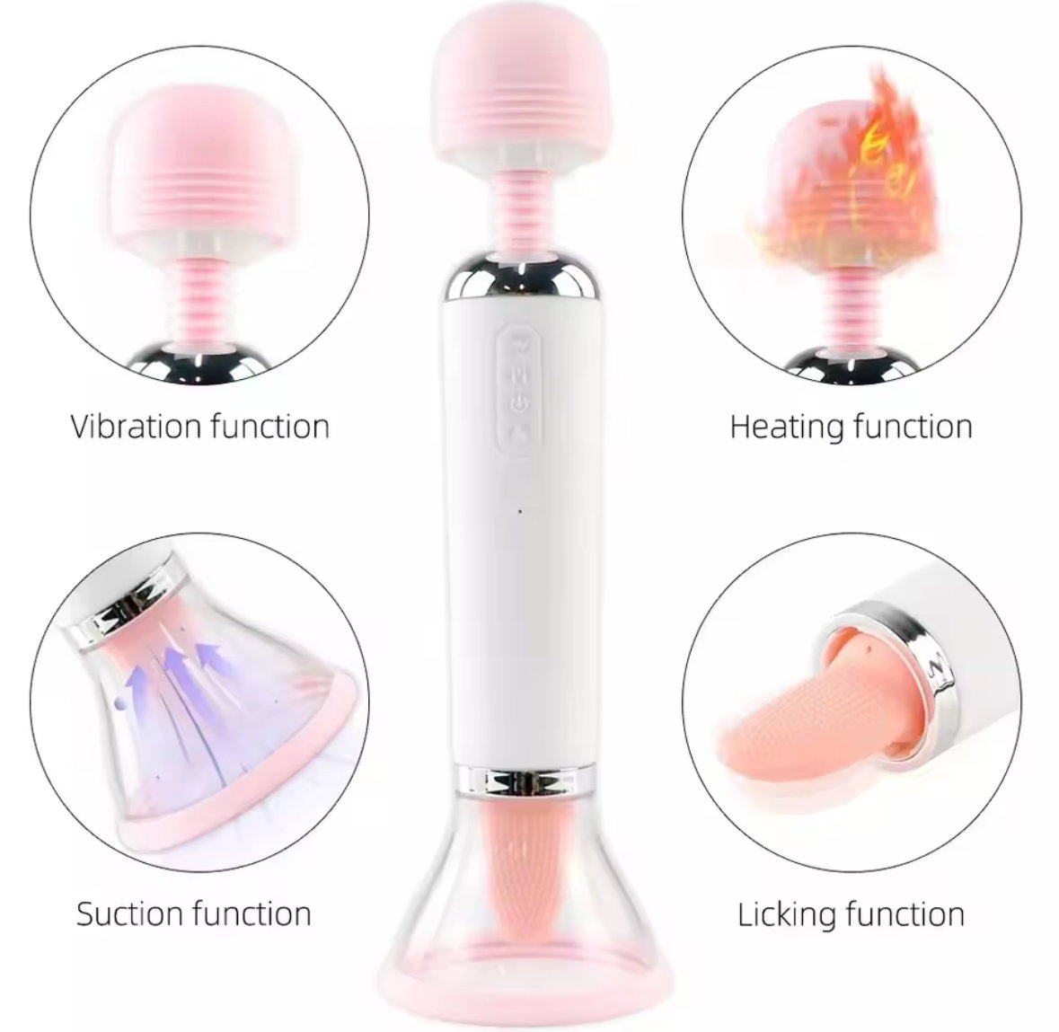 Nipple Clit Sucking Vibrators Clitoris Stimulator Power Magic _3