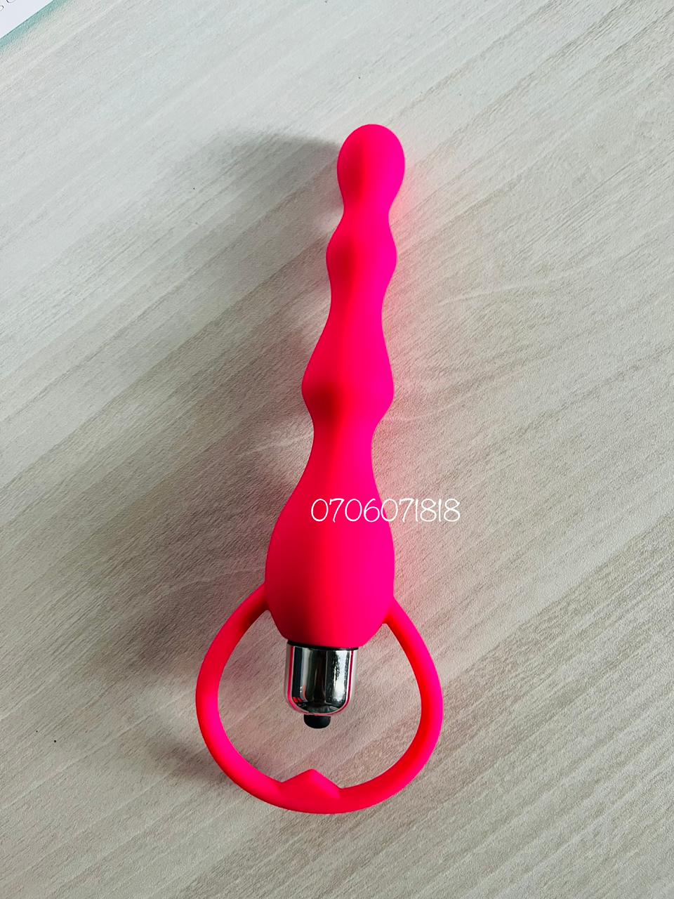 Anal Plug Silicone Sex Toys for Women Anal Beads Vibrator_0