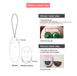Vibrating Egg Wireless Remote Control 