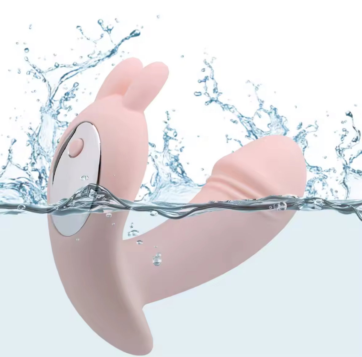 2 in1 Wearable Tongue Licking Dildo Vibrator_3
