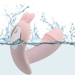 2 in1 Wearable Tongue Licking Dildo Vibrator