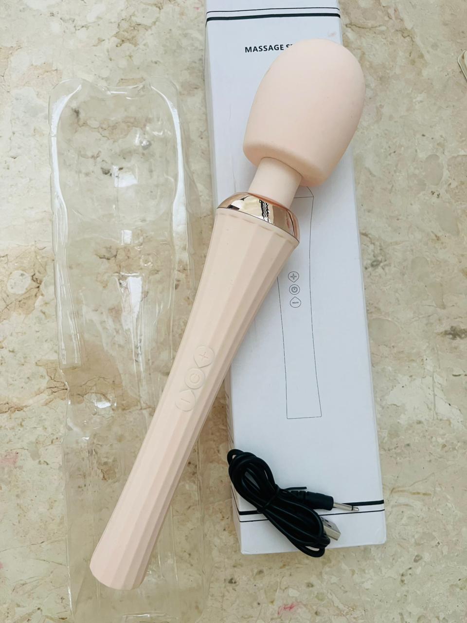 G Spot Stimulation Massager Huge Magic Wand AV Vibrator_1