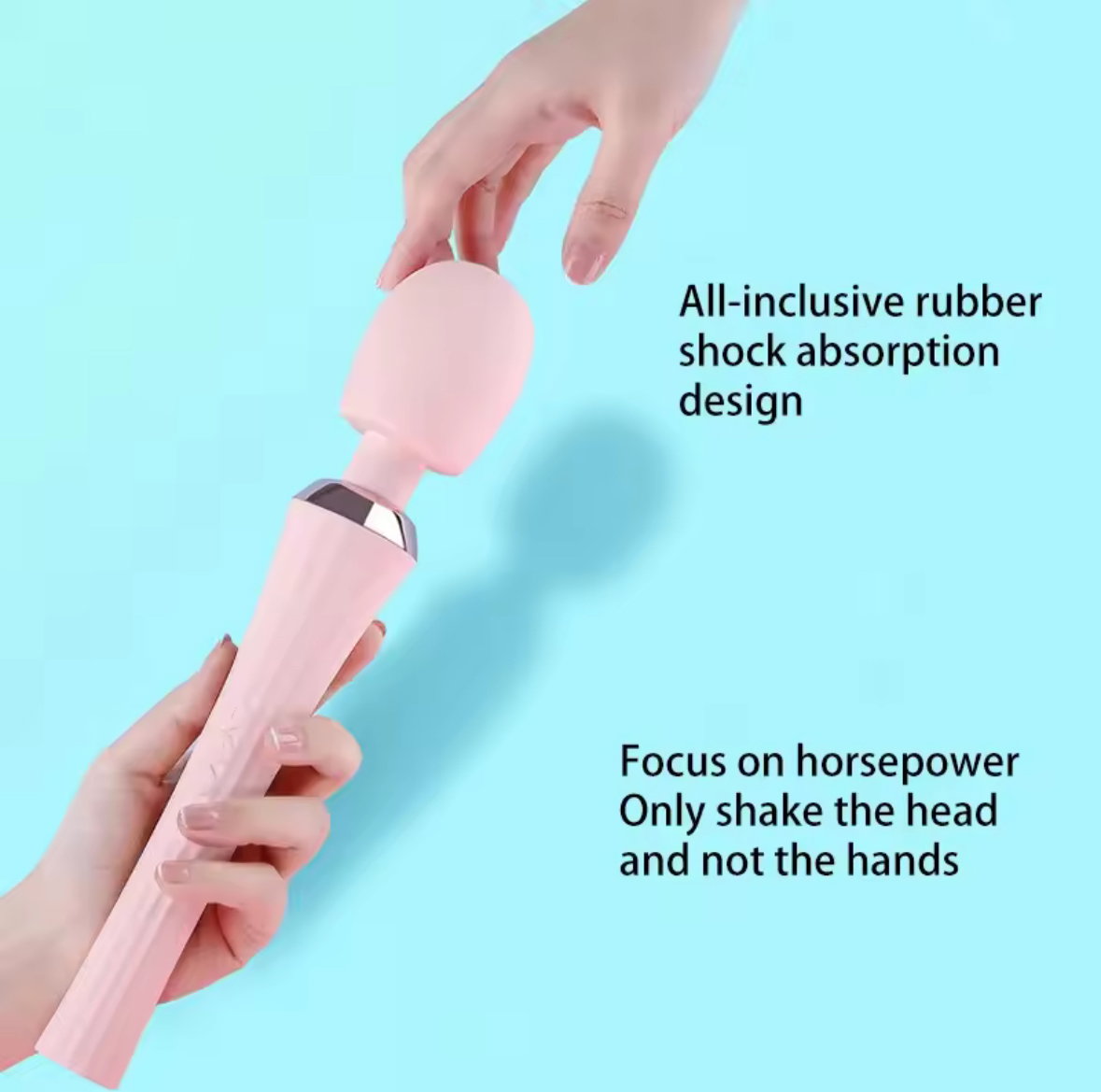 G Spot Stimulation Massager Huge Magic Wand AV Vibrator_3