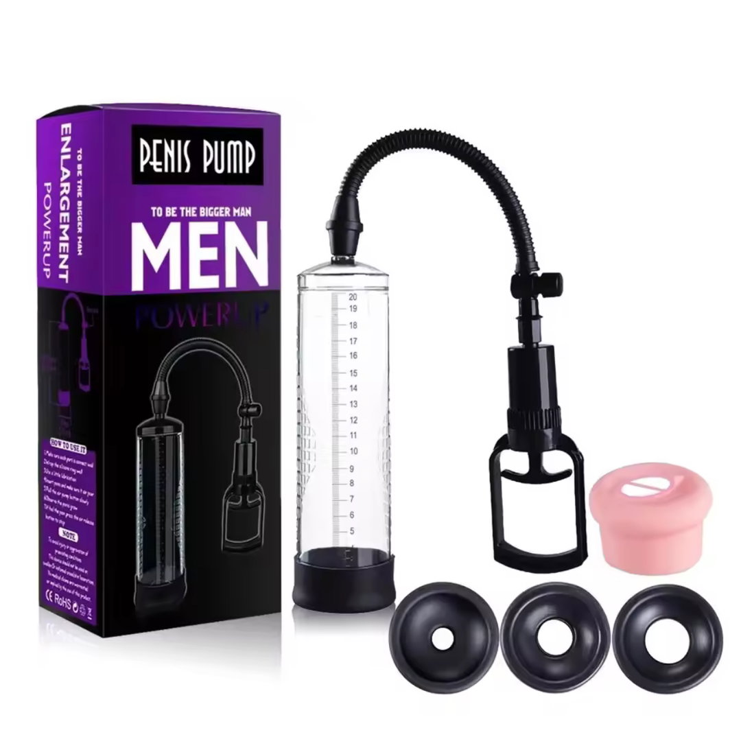 Male Penis Pump Manual Penis Enlarger Enhancement