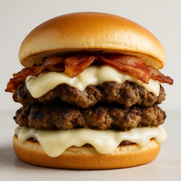 Hamburguesa Doble Carne de Res