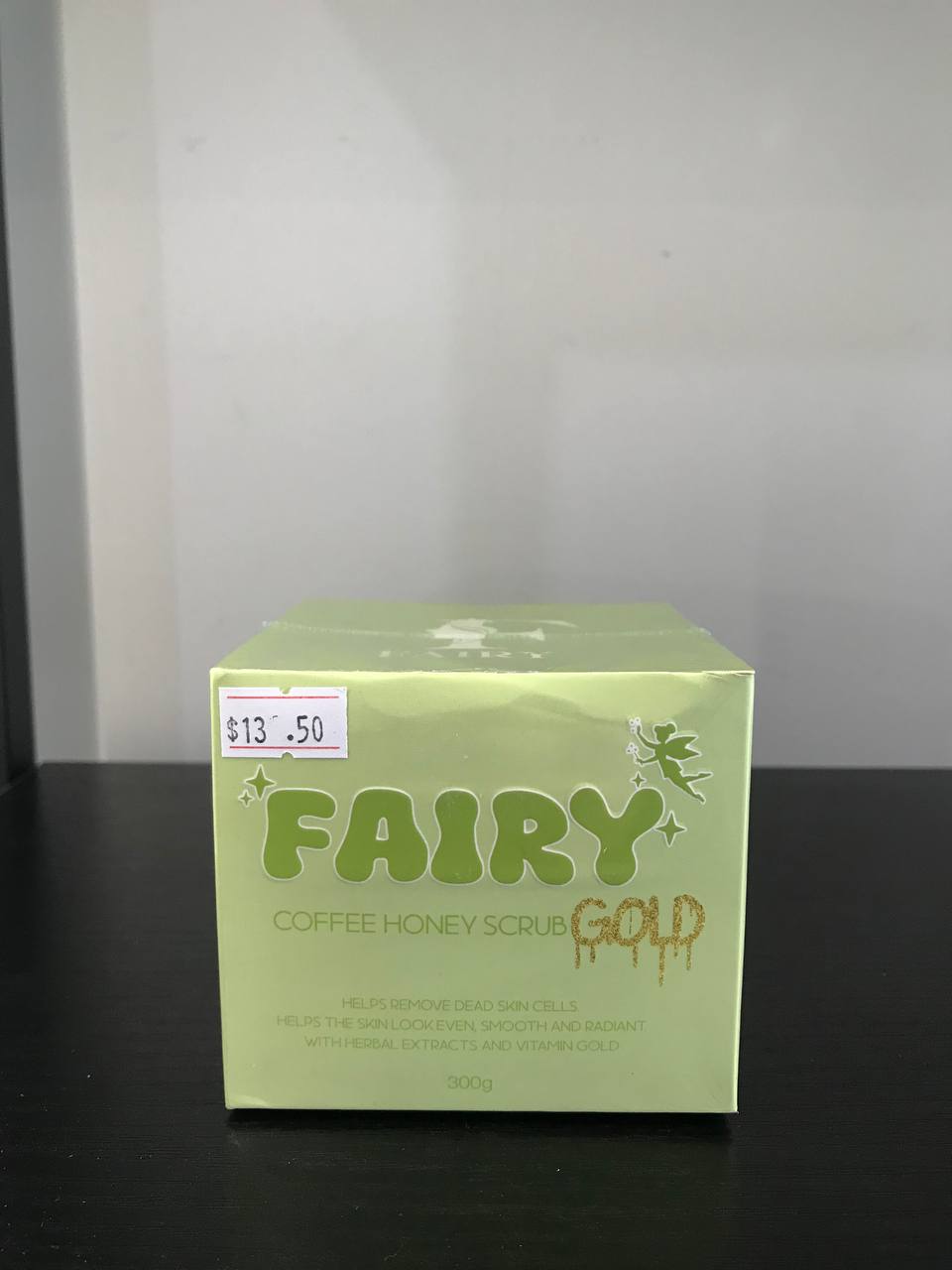Fairy coffee honey scrub gold